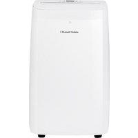 Russell Hobbs RHPAC12001 12000 BTU Smart Air Conditioner, Heater & Dehumidifier - Black, White
