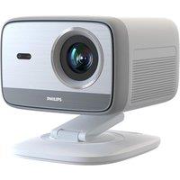 PHILIPS NeoPix NPX444/INT Smart Full HD Home Cinema Projector - White & Grey, White,Silver/Grey