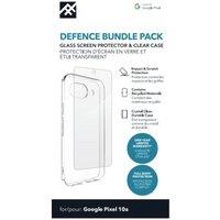 Defence Google Pixel 10a Case & Screen Protector Bundle - Clear, Clear