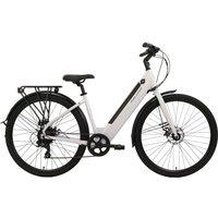 FALCON Liberty Low Step Electric Hybrid Bike - Black & White, White,Black