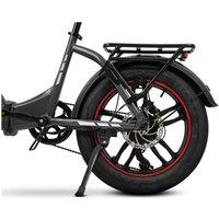 SCRAMBLER Twister Electric Folding Bike - Blue, Blue