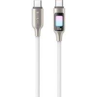 SILVERLABEL LED 100 W USB Type-C Cable  1.2 m, White, White