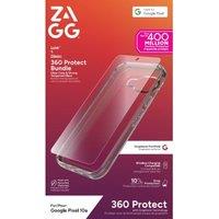 ZAGG Luxe Pixel 10a Case & Screen Protector Bundle - Clear, Clear