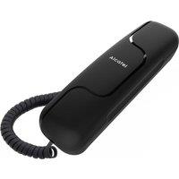 Alcatel T06 Corded Phone - Dark Grey, Black