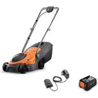 Husqvarna SimpliMow 320 KIT 4.0 Cordless Lawn Mower - Orange & Black, Black,Orange