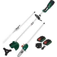 WEBB WEV20X2MTB4X Cordless Multitool Power Unit - Silver & Green, Green,Silver/Grey