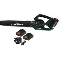 WEBB WEV20X2ABB4X Cordless Leaf Blower - Black & Green, Green,Black