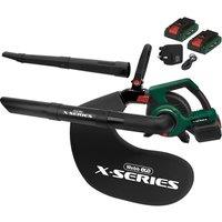 Webb Eco X Series Cordless Garden Vacuum & Leaf Blower - Black, Red & Green, Green,Black,Red