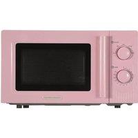 HAMILTON BEACH Miami HBMX20F Compact Solo Microwave - Flamingo Pink, Pink