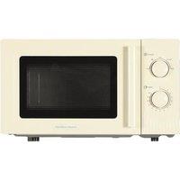 HAMILTON BEACH Miami HBMX20S Compact Solo Microwave - Sand, Cream