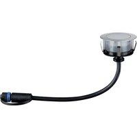 Paulmann Plug & Shine Floor Smart Recessed Spotlight - Stainless Steel, Stainless Steel