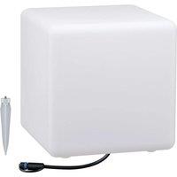 PAULMANN Plug & Shine Cube Outdoor LED Light - 30 cm, Warm White