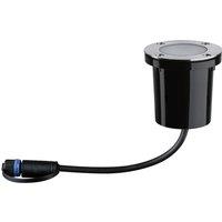 Paulmann Plug & Shine Floor Single Luminaire Ground Uplighter - Black