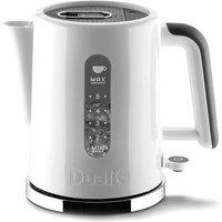 DUALIT Studio 72122 Jug Kettle White & Grey, White,Silver/Grey
