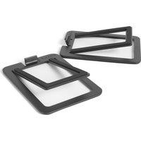 Kanto Audio S2 Desktop Speaker Stand - Pack of 2, Black, Black