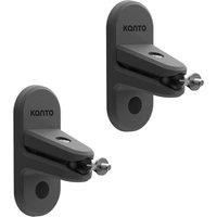 Kanto Audio SPW3 Universal Tilt & Swivel Speaker Bracket Pair - Black, Black