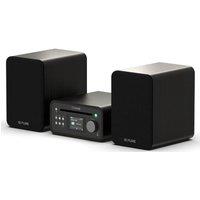 PURE Classic Stereo Mini Hi-Fi System - Black, Black