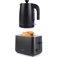 SALTER COMBO-9065 Kuro Kettle & 2-Slice Toaster Bundle - Black, Black