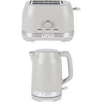 SALTER Rise COMBO-9071 Jug Kettle & 2-Slice Toaster Bundle - Grey, Silver/Grey