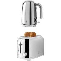 SALTER COMBO-9072 Muse Jug Kettle & 2-Slice Toaster Bundle - Silver, Silver/Grey