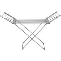 LOGIK L12CA26 Heated Clothes Airer - Silver