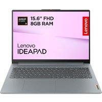 Lenovo IdeaPad Slim 3 15.6" Laptop - Ryzen 3, 256 GB SSD, Arctic Grey, Silver/Grey