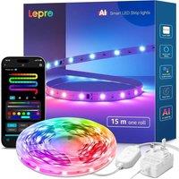 LEPRO AI Smart S1 Rainbow Strip Light - RGB, 15 m