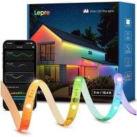 LEPRO AI Smart Outdoor SW1 Rainbow Strip Light - RGB, 5 m