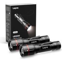 LEPRO LE2050 Torch - Black, Pack of 2