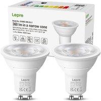 LEPRO LED Spot Light Bulb - GU10, Warm White, Pack of 2