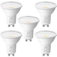 LEPRO LED Spot Light Bulb - GU10, Warm White, Pack of 5