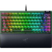 RAZER BlackWidow V4 75% Mechanical Gaming Keyboard - Phantom Green, Green