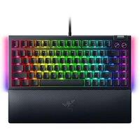 RAZER BlackWidow V4 75% Mechanical Gaming Keyboard - Black, Black