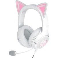 RAZER Kraken Kitty V2 Gaming Headset - White, White