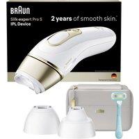 BRAUN Silk-expert Pro 5 PL5351 IPL Hair Removal System - White, White