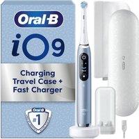 ORAL-B iO 9 Electric Toothbrush & Travel Charging Case - Blue, Blue
