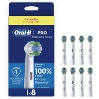 ORAL-B Pro Precision Clean Replacement Toothbrush Head Pack of 8