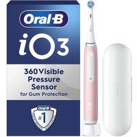 ORAL-B iO3 Electric Toothbrush & Travel Case - Pink, Pink