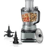 NINJA PrecisionPro BZ651UK Food Processor - Grey, Silver/Grey