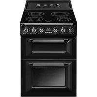 SMEG TR62IBL2 60 cm Victoria Electric Induction Cooker - Black, Black