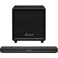Marshall Heston 200 Wireless Subwoofer & 60 5.1 All-in-One Sound Bar Bundle - Black, Black
