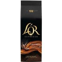 LOR Espresso Colombia Coffee Beans - 500 g, Black