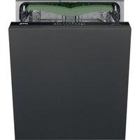 Smeg DIL331C Full-size Fully Integrated Dishwasher, Black