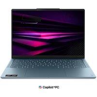 LENOVO Yoga Slim 7 14" Laptop, Copilot PC - AMD Ryzen AI 7, 1 TB SSD, Teal, Green,Blue