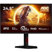 Aoc 25G4KUR Full HD 24.5 IPS LED Gaming Monitor - Black, Black