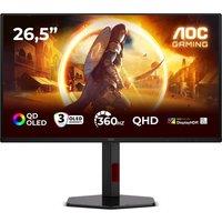 Aoc Q27G4SDR Quad HD 27 QD-OLED Gaming Monitor - Black, Black