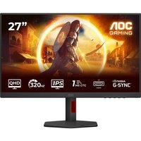 Aoc Q27G4SRU Quad HD 27" IPS LCD Gaming Monitor - Black, Black