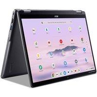 ACER Spin 514 14" 2 in 1 Chromebook Plus - MediaTek Kompanio Ultra 910, 128 GB UFS, Silver, Silver/Grey