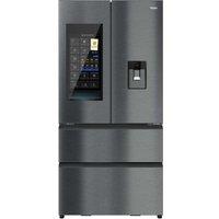 HAIER Series 9 HFW99F19ESSB American-Style Smart Fridge Freezer - Iconic Black, Silver/Grey,Black