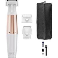 WAHL Trim & Shave Bikini Shaver - White & Rose Gold, White